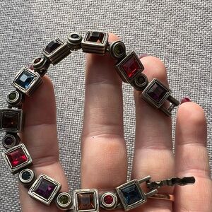Patricia Locke multicolored crystal bracelet